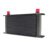 Universal Oil Cooler - 19 Row - Black