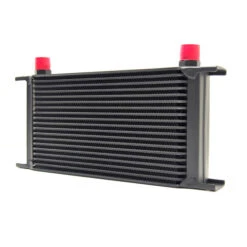 Universal Oil Cooler - 19 Row - Black