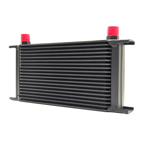 Universal Oil Cooler - 19 Row - Black 1 Universal Oil Cooler - 19 Row - Black