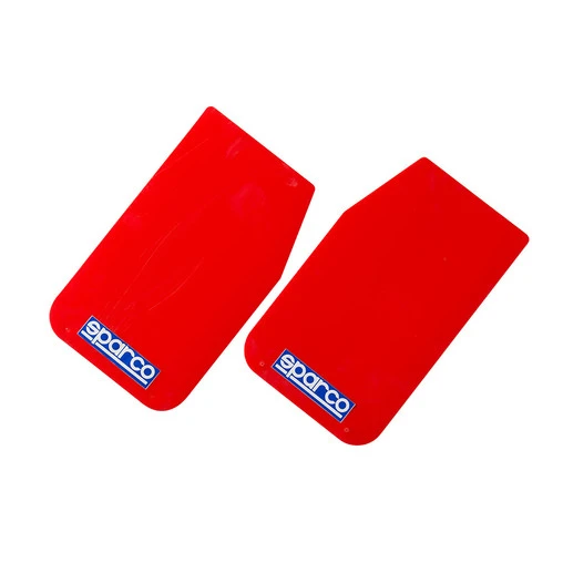 Sparco "Mud Flaps" - Red 1 Sparco "Mud Flaps" - Red