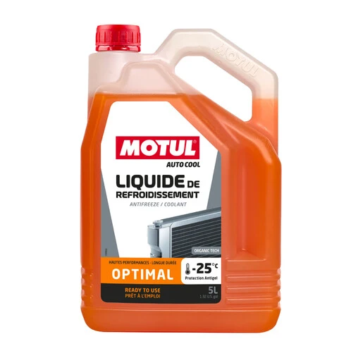 Motul Inugel Optimal Coolant 5L 1 Motul Inugel Optimal Coolant 5L