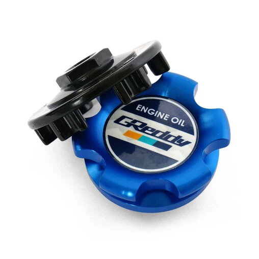GReddy Oil Filler Cap Type 5 M31.8xP3.5 Blue (Honda) 1 GReddy Oil Filler Cap Type 5 M31.8xP3.5 Blue (Honda)