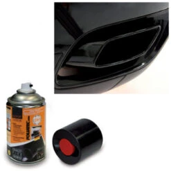 Foliatec Aerosol Black Exhaust Paint