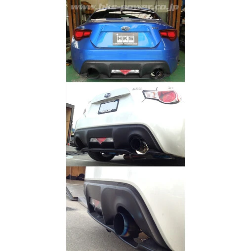 HKS "Hi-Power Single" Catback For Toyota GT86 2 HKS "Hi-Power Single" Catback For Toyota GT86 - Image 2