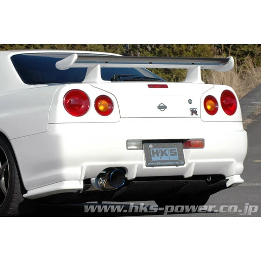 HKS "Super Turbo" Catback For Nissan Skyline R34 GT-R 2 HKS "Super Turbo" Catback For Nissan Skyline R34 GT-R - Image 2