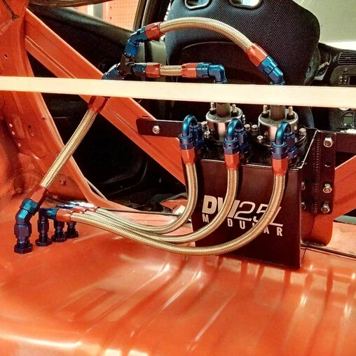 Deatschwerks Aluminium Surge Tank - 2.5L 2 Deatschwerks Aluminium Surge Tank - 2.5L - Image 2