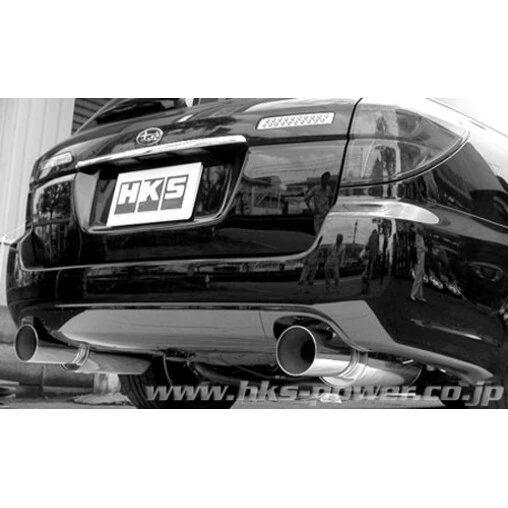 HKS "Silent Hi-Power" Catback For Subaru Legacy Wagon B4 BP5 (03-09, EJ20 Turbo) 2 HKS "Silent Hi-Power" Catback For Subaru Legacy Wagon B4 BP5 (03-09, EJ20 Turbo) - Image 2