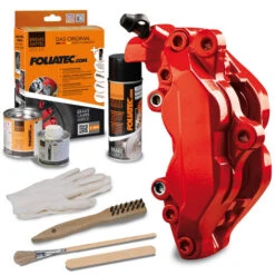 Foliatec Glossy Red Brake Caliper Paint