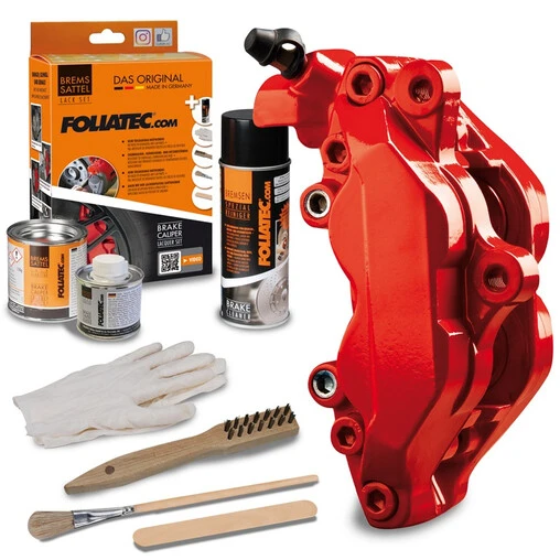 Foliatec Glossy Red Brake Caliper Paint 1 Foliatec Glossy Red Brake Caliper Paint