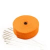 Orange Exhaust Heat Wrap (15m X 50mm) + Stainless Steel Ties