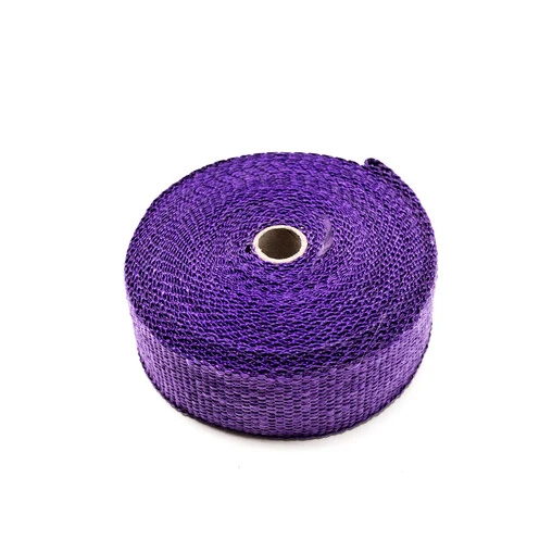 Purple Exhaust Heat Wrap (15m X 50mm) + Stainless Steel Ties 2 Purple Exhaust Heat Wrap (15m X 50mm) + Stainless Steel Ties - Image 2