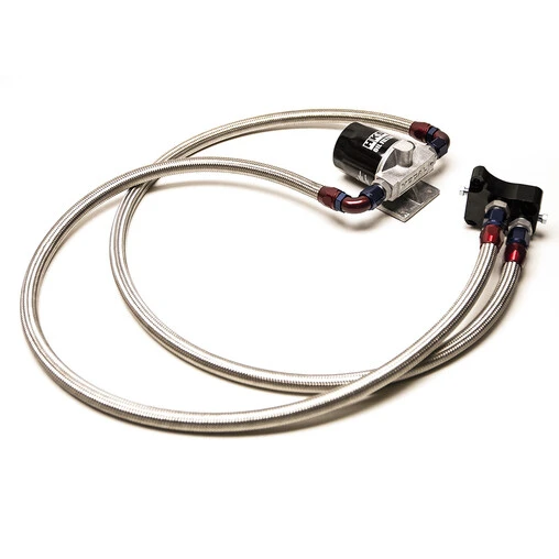 SR20DET Oil Filter Relocation Kit - Hoses And Sandwich Plate 2 SR20DET Oil Filter Relocation Kit - Hoses And Sandwich Plate - Image 2