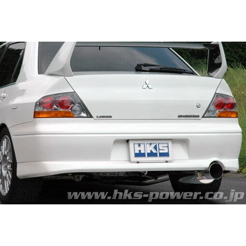 HKS "Silent Hi-Power" Catback For Mitsubishi Lancer Evo 7 2 HKS "Silent Hi-Power" Catback For Mitsubishi Lancer Evo 7 - Image 2