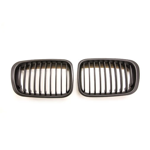 Black Grille For BMW E46 Phase 1 (Kidney Grille) 1 Black Grille For BMW E46 Phase 1 (Kidney Grille)
