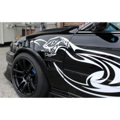 Origin Labo +55mm "SameEra" Vented Front Fenders For Toyota Chaser JZX100 -Athena Shop large fender 180sx ff55sameera 01