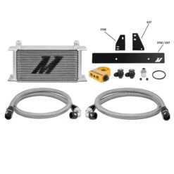 Mishimoto Oil Cooler Kit For Nissan 370Z 6 Mishimoto Oil Cooler Kit For Nissan 370Z -Athena Shop large mmoc 370z 09t 1