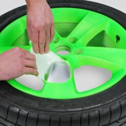 Foliatec Neon Green Spray Film (2 X 400 ML + Base Coat) -Athena Shop large neon spray film remove