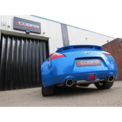 Cobra Sport Cat Back Exhaust System For Nissan 370Z -Athena Shop large nissan 370z sports exhaust 1