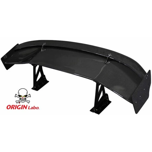 Origin Labo Universal Carbon Spoiler "GT Double" (160 Cm) 1 Origin Labo Universal Carbon Spoiler "GT Double" (160 Cm)