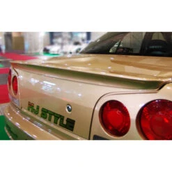 Origin Labo Rear Wing For Nissan Skyline R34 (4-Door) -Athena Shop large rearwing r34 02