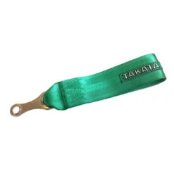 Takata Tow Strap - Green (FIA) -Athena Shop large sangle two loop strap takata 1