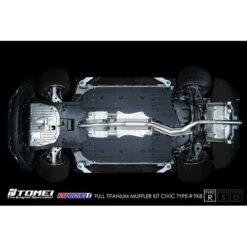 Tomei Expreme Ti Type-R Exhaust System For Honda Civic Type R FK8 -Athena Shop large type r 3