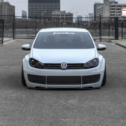 Jumdoo Wide Bodykit For Volkswagen Golf 6 GTI (5-Door) -Athena Shop large Гольф 620GTI.20HDRI20фон20вид2020спереди